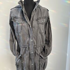 Aritiza Talula Tropper Jacket Charcoal